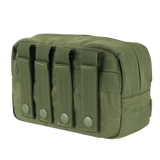Pochette multi-usages Condor Utility 11 x 22 x 9 cm double glissière et sangle MOLLE