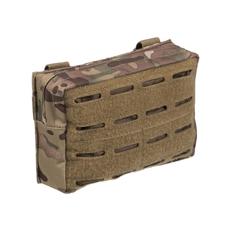 Pochette multi-usages Mil-Tec Laser Cut Small en polyester Oxford PVC pour ceinturon ou plateforme MOLLE