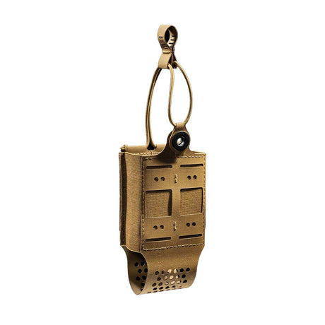Pochette radio AN/PRC Frog Pro tissu composite LAHYCO fixation MOLLE 18 x 8 x 4 cm