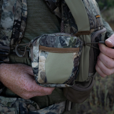 Pochette utilitaire tactique Eberlestock Recon compatible MOLLE pour harnais jumelles