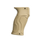 Poignée pistolet ergonomique caoutchoutée FAB Defense GRADUS AK à profil 15° pour AK/AKM