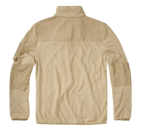 Polaire Brandit Fleece Troyer Ripstop 170 g/m² épaules et coudes renforcés poche de bras