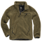 Polaire Brandit Teddyfleece Troyer doublée col montant quatre poches et bas élastiqué