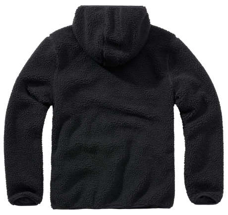 Polaire Brandit Teddyfleece Worker à capuche doublée quatre poches fermeture centrale