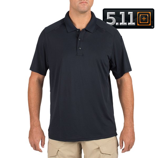 Polo Helios 5.11 Tactical polyester 127 g antimicrobien à séchage rapide