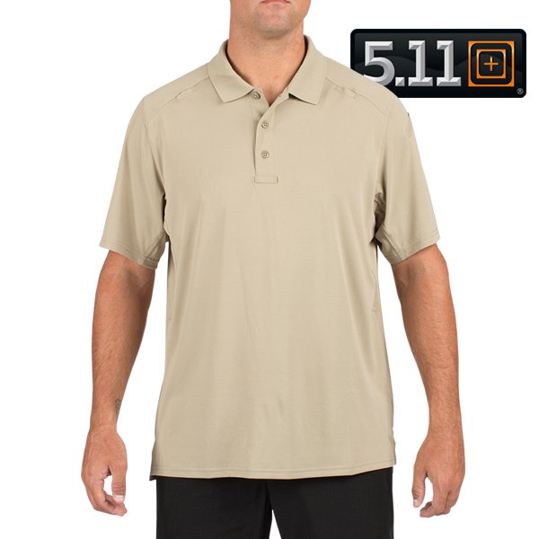 Polo Helios 5.11 Tactical polyester 127 g antimicrobien à séchage rapide