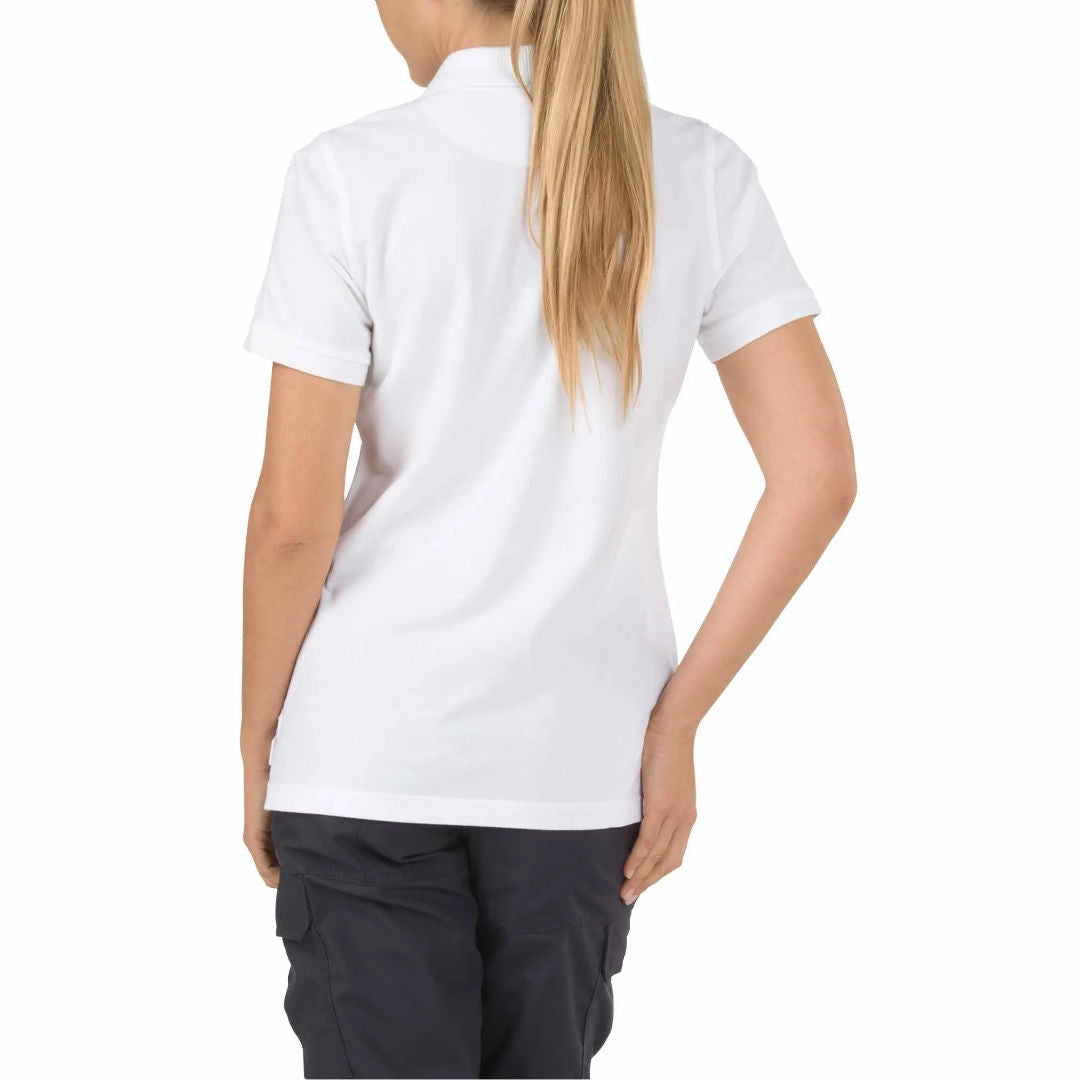 Polo Professional femme 5.11 Tactical coton piqué 6,8 oz à col baleiné