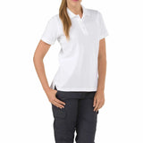 Polo Professional femme 5.11 Tactical coton piqué 6,8 oz à col baleiné