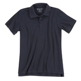 Polo Utility femme 5.11 Tactical coton polyester à coupe longue fendue