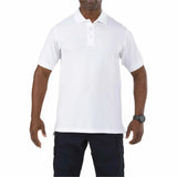 Polo professionnel manches courtes 5.11 Tactical coton jersey 193 g col à baleines flexibles