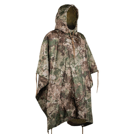 Poncho Mil-Tec CIV-TEC ripstop polyester enduit PVC colonne d'eau 5 000 mm multi-usages