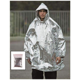 Poncho de survie Mil-Tec Silver polypropylène aluminisé
