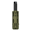 Porte-bâton rotatif Vega Holster 8VP62 en polymère injecté pour bâton télescopique 21 pouces, passant multiposition