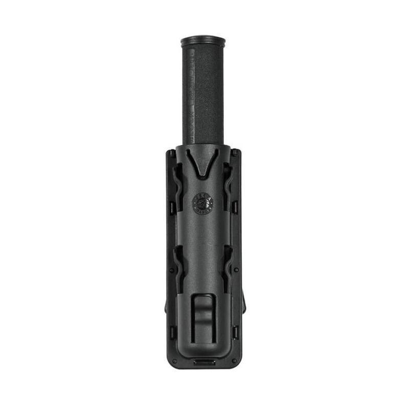 Porte-bâton rotatif Vega Holster 8VP62 en polymère injecté pour bâton télescopique 21 pouces, passant multiposition