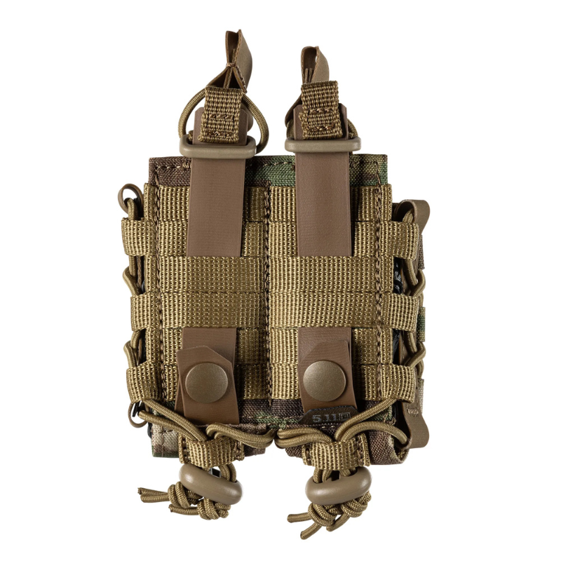 Porte-chargeur 9 mm 5.11 Tactical Double Multicalibre Flex Multicam