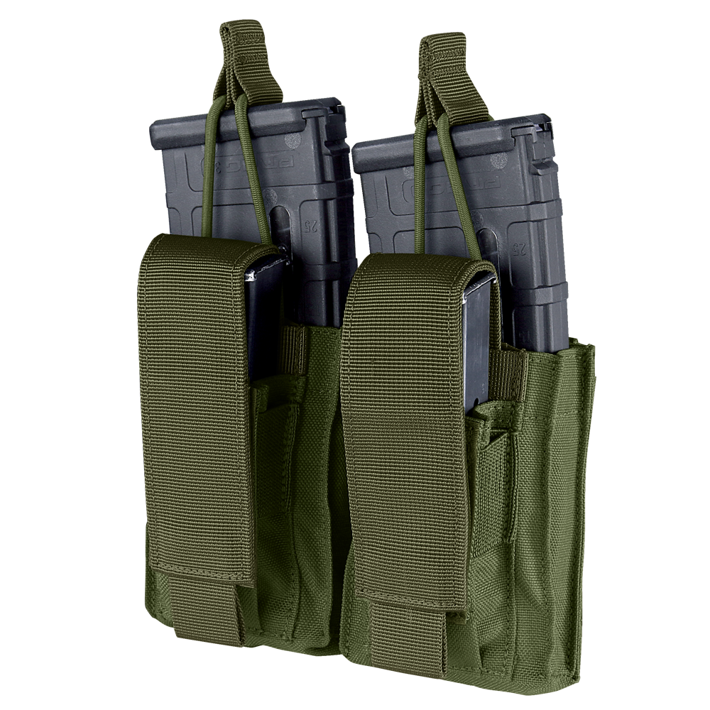 Porte-chargeur Condor Double Kangaroo Gen II deux chargeurs fusil et deux pistolet