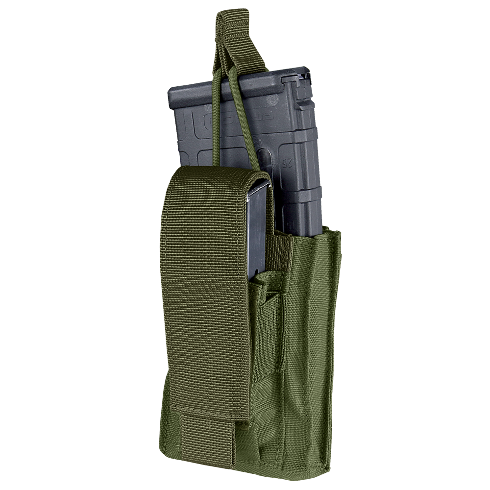 Porte-chargeur Condor Single Kangaroo Gen II un chargeur fusil et un de pistolet