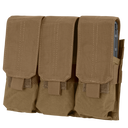 Porte-chargeur Condor Triple M4 six chargeurs rabats amovibles brides élastiques