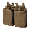 Porte-chargeur double AR 5.11 Tactical Flex 2.0 à insert de rétention en nylon 500D