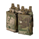 Porte-chargeur double AR 5.11 Tactical Flex 2.0 à insert de rétention en nylon 500D