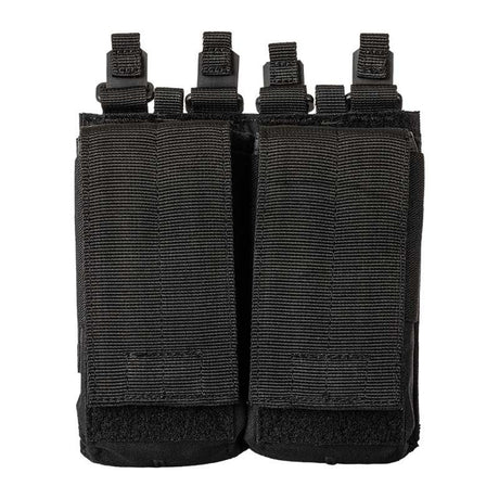 Porte-chargeur double AR 5.11 Tactical Flex à rabat de protection en nylon 500D