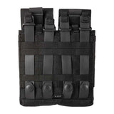 Porte-chargeur double AR 5.11 Tactical Flex à rabat de protection en nylon 500D