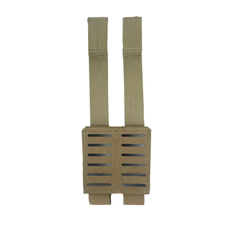 Porte-chargeur double Agilite Pincer Pistol 9 mm à puits polymère et dos MOLLE