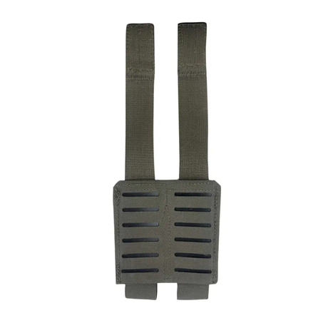 Porte-chargeur double Agilite Pincer Pistol 9 mm à puits polymère et dos MOLLE