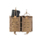Porte-chargeur double Mil-Tec Open Top Flex pour M4