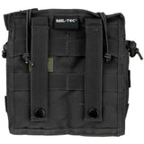 Porte-chargeur double Mil-Tec Open Top pour M4 polyester Oxford PVC compatible MOLLE avec sandow