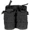 Porte-chargeur double Mil-Tec Open Top pour M4 polyester Oxford PVC compatible MOLLE avec sandow