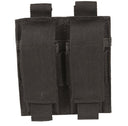 Porte-chargeur double Mil-Tec pour pistolet polyester PVC compatible MOLLE avec hauteur réglable