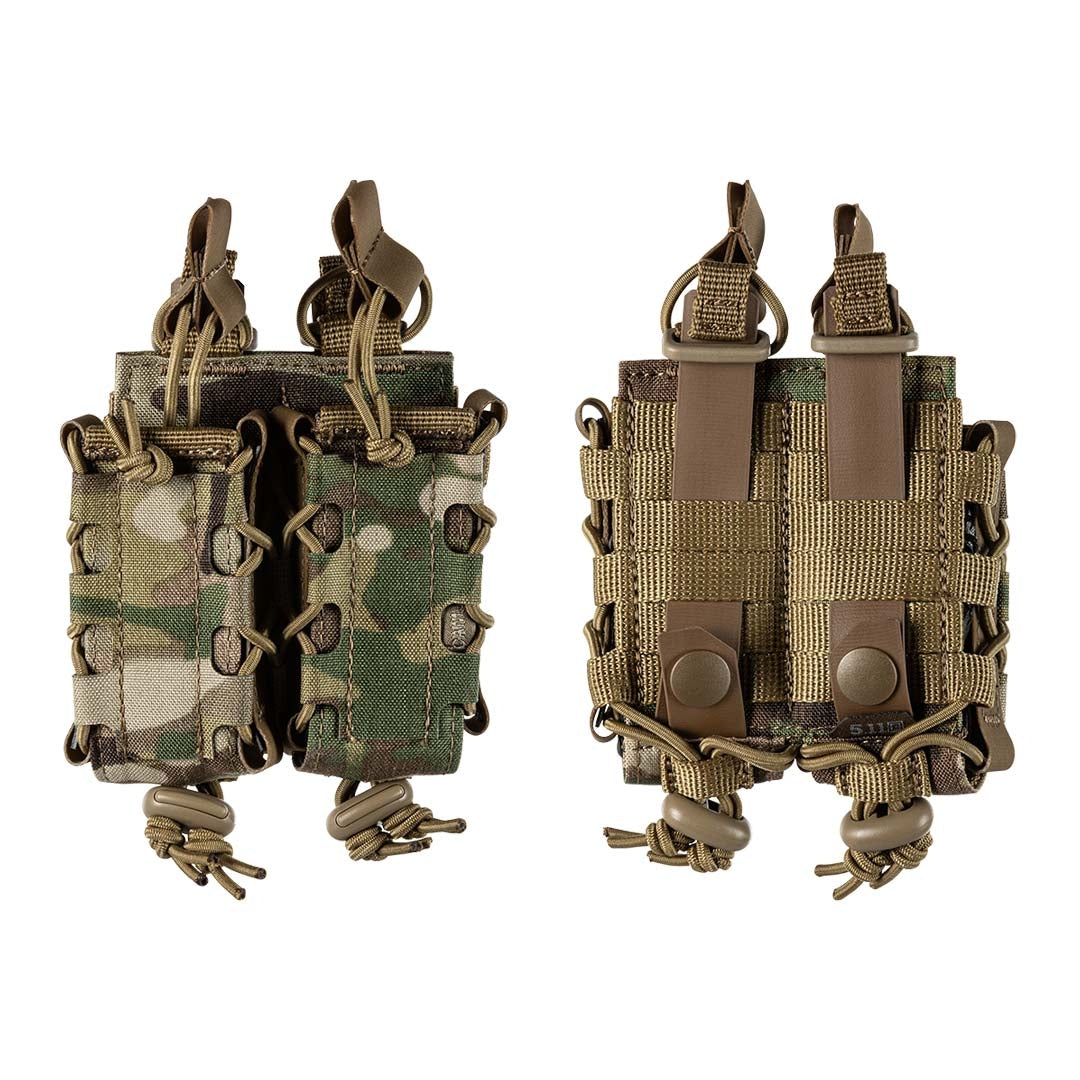 Porte-chargeur double PA Flex Multi 5.11 Tactical de 100 g en nylon 500D double couche