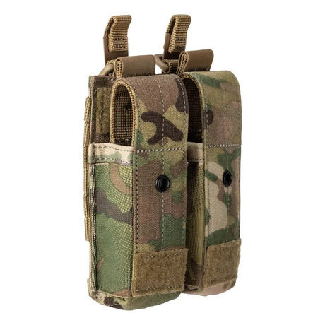 Porte-chargeur double pistolet 5.11 Tactical Flex en nylon 500D avec œillet de drainage