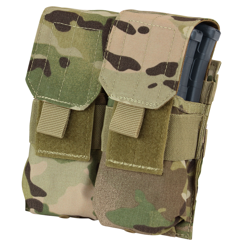 Porte-chargeur fermé Condor Double M4 quatre chargeurs et rabats amovibles