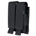 Porte-chargeur fermé Condor Double Pistol rabat amovible convertible en ouvert