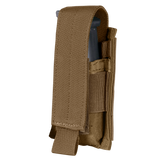 Porte-chargeur fermé Condor Single Pistol rabat amovible et bride élastique