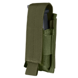 Porte-chargeur fermé Condor Single Pistol rabat amovible et bride élastique