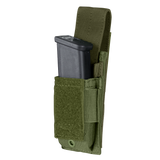 Porte-chargeur fermé Condor Single Pistol rabat amovible et bride élastique