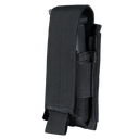 Porte-chargeur fermé Condor Single Pistol rabat amovible et bride élastique