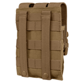 Porte-chargeur fermé Condor Triple MP5 boucles latérales et bride élastique