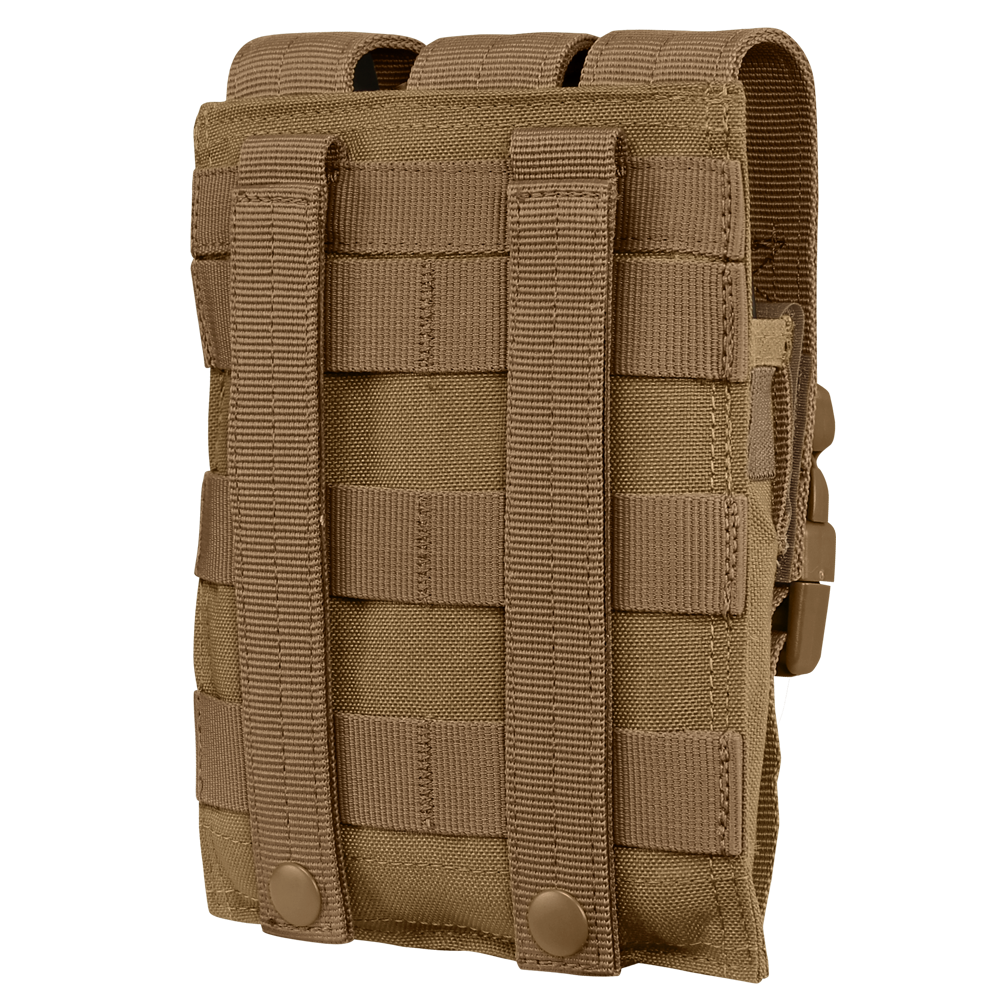Porte-chargeur fermé Condor Triple MP5 boucles latérales et bride élastique