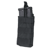 Porte-chargeur ouvert Condor Single M4 bande élastique et sangle MOLLE frontale
