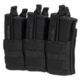 Porte-chargeur ouvert Condor Triple Stacker M4 six chargeurs sur trois colonnes