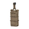 Porte-chargeur pistolet Pentagon Elpis simple en Cordura 500D à armature Kydex compatible MOLLE