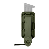 Porte-chargeur rigide Vega Holster Bungy 8BL01 pour chargeur de pistolet double pile, rétention élastique