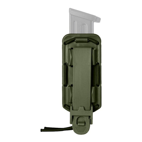 Porte-chargeur rigide Vega Holster Bungy 8BL01 pour chargeur de pistolet double pile, rétention élastique