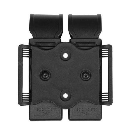 Porte-chargeur rigide double Vega Holster 8DMH01 double pile universel, passant horizontal ou vertical