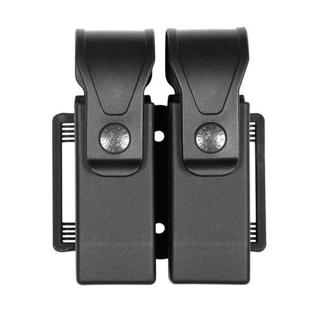 Porte-chargeur rigide double Vega Holster 8DMH01 double pile universel, passant horizontal ou vertical