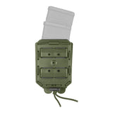 Porte-chargeur rigide double Vega Holster Bungy 8BL04 pour chargeurs de fusil 5.56, rétention élastique et MOLLE